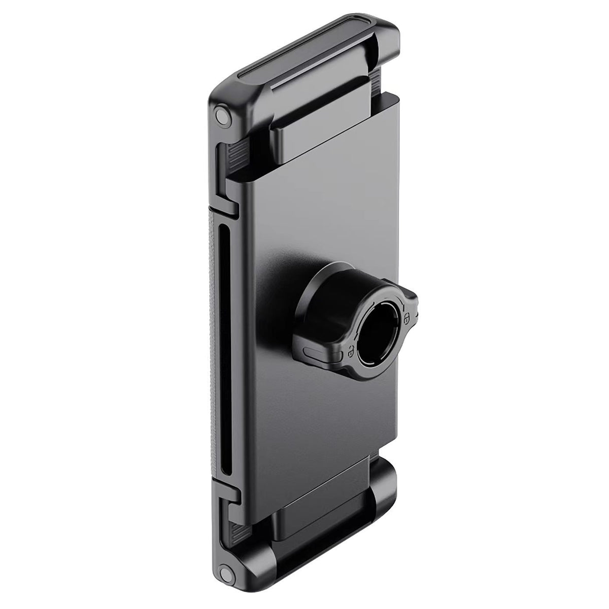 Foldable adjustable phone and tablet holder for desk use